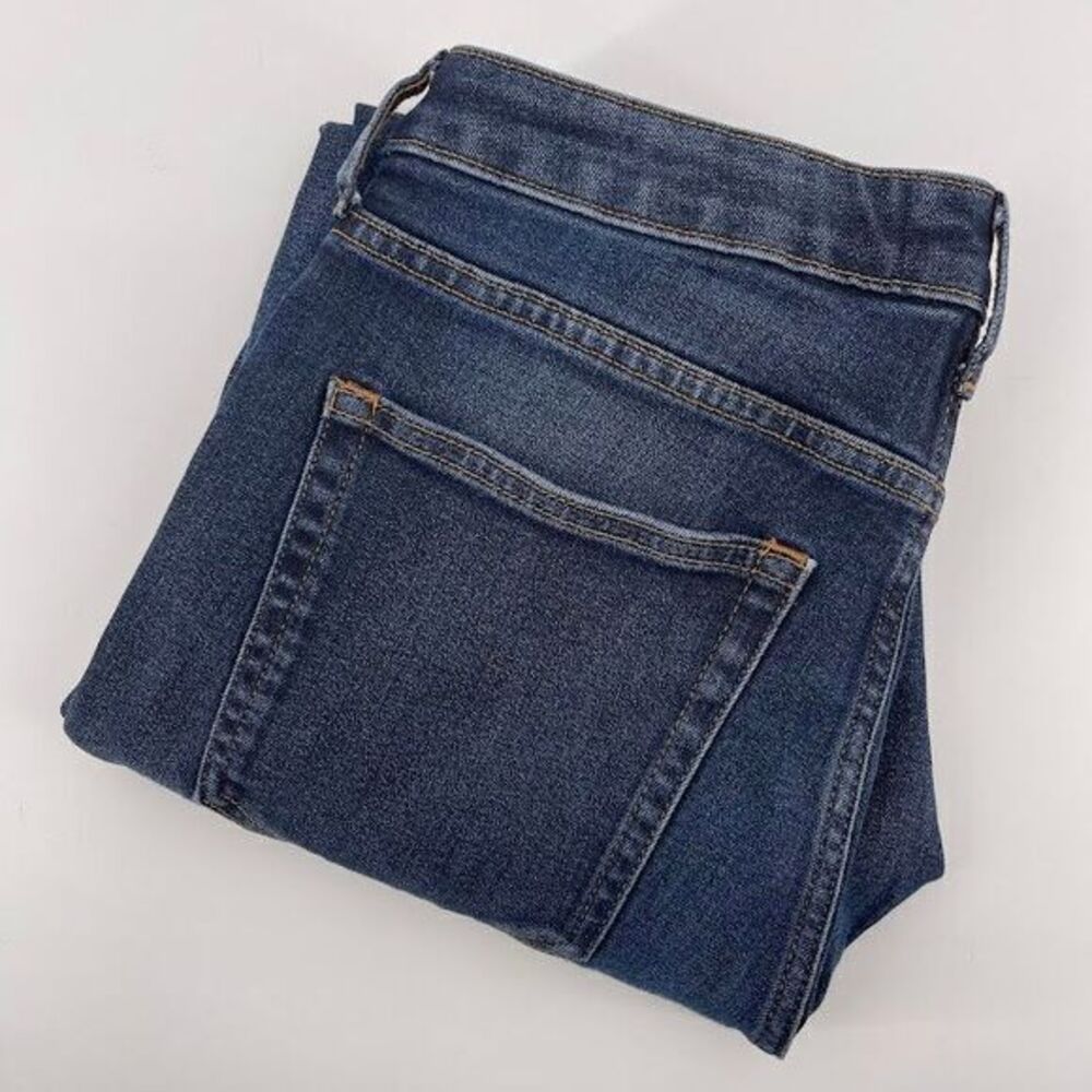 Everlane The Curvy High-Rise Skinny Jean Size 30 Dark Blue Denim Women's